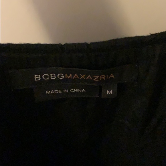BCBG Black dress with stitch detailing - Picture 4 of 4